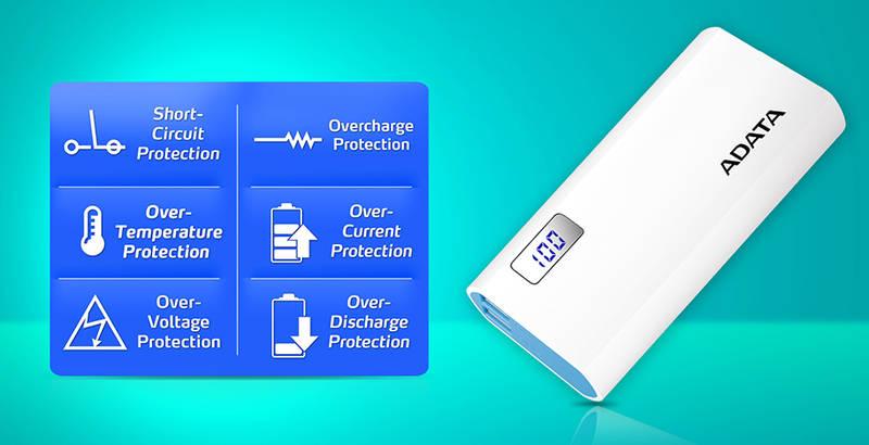 Powerbank ADATA P12500D 12500mAh černá