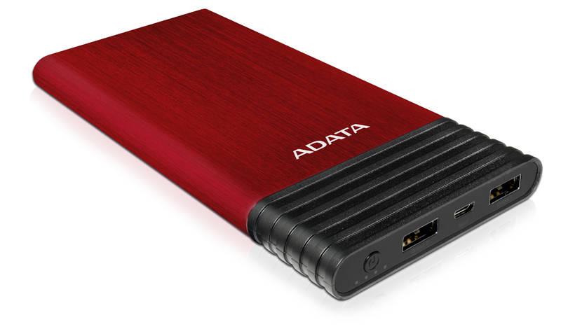 Powerbank ADATA X7000 7000mAh červená, Powerbank, ADATA, X7000, 7000mAh, červená