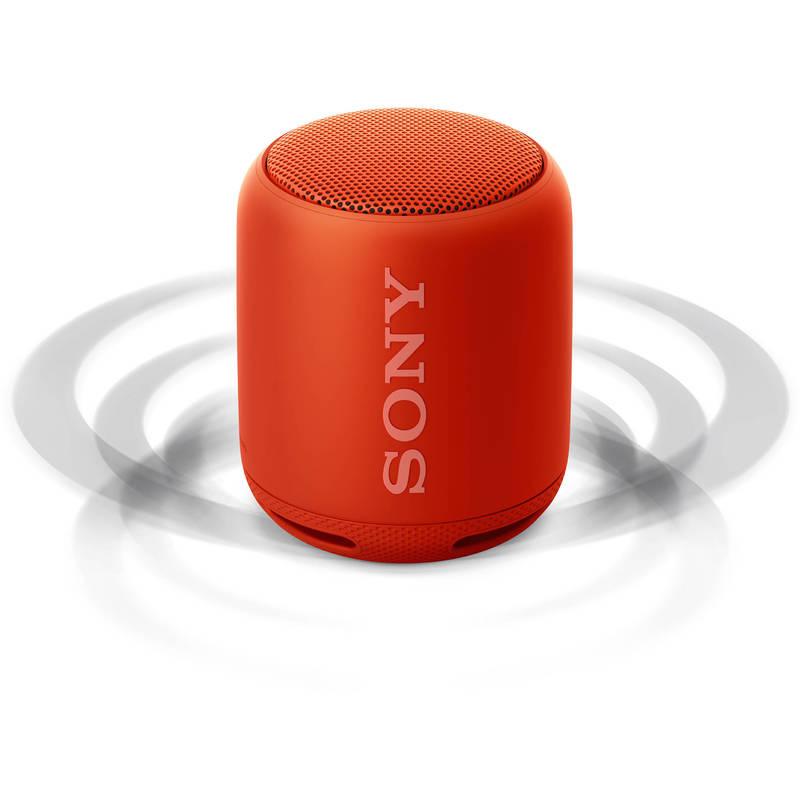 Přenosný reproduktor Sony SRS-XB10R červené