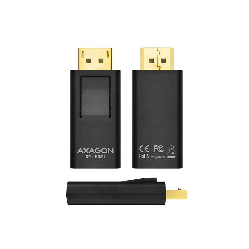 Redukce Axagon HDMI DisplayPort, Redukce, Axagon, HDMI, DisplayPort