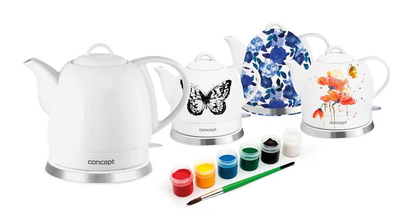 Rychlovarná konvice Concept RK0015 bílá