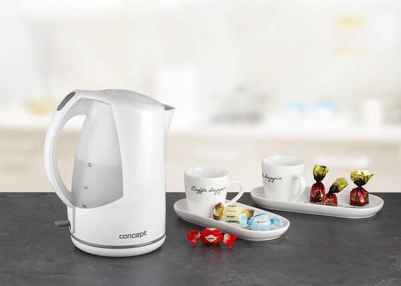 Rychlovarná konvice Concept RK2350 bílá