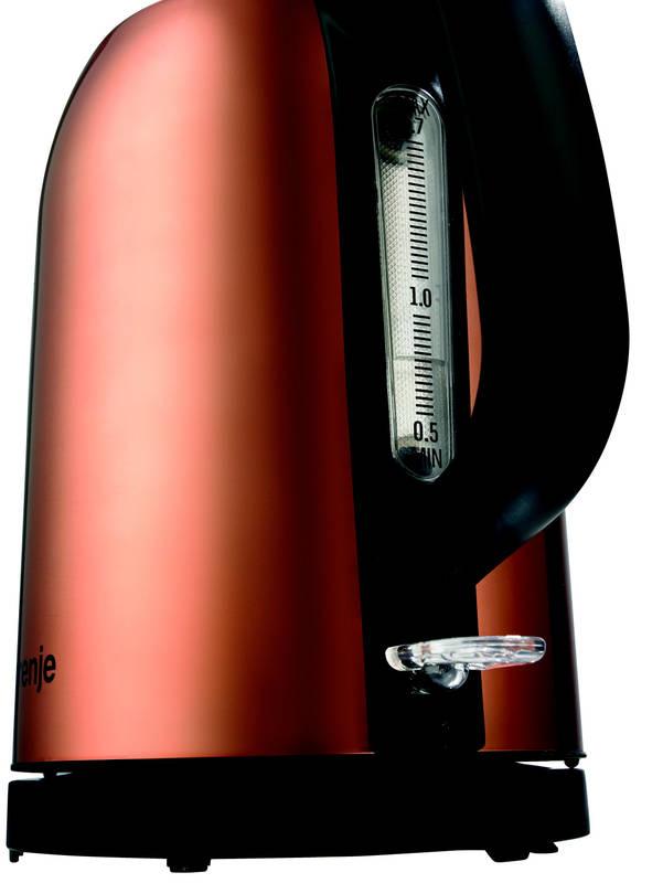 Rychlovarná konvice Gorenje K17INF měděná