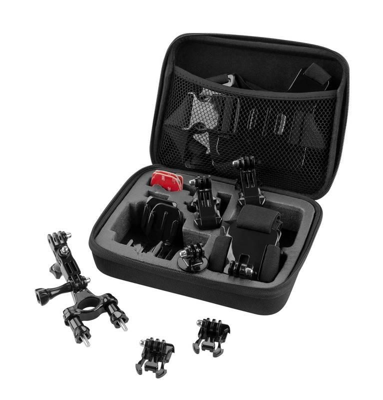 Sada příslušenství GoGEN pro akční kamery, 21v1 černá