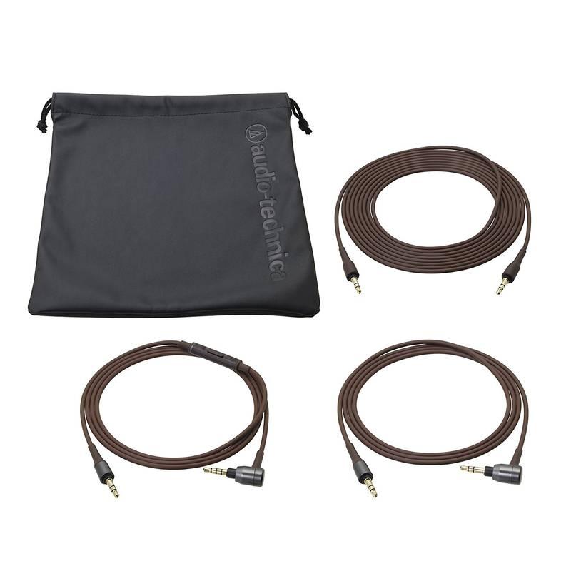 Sluchátka Audio-technica ATH-MSR7 hnědá