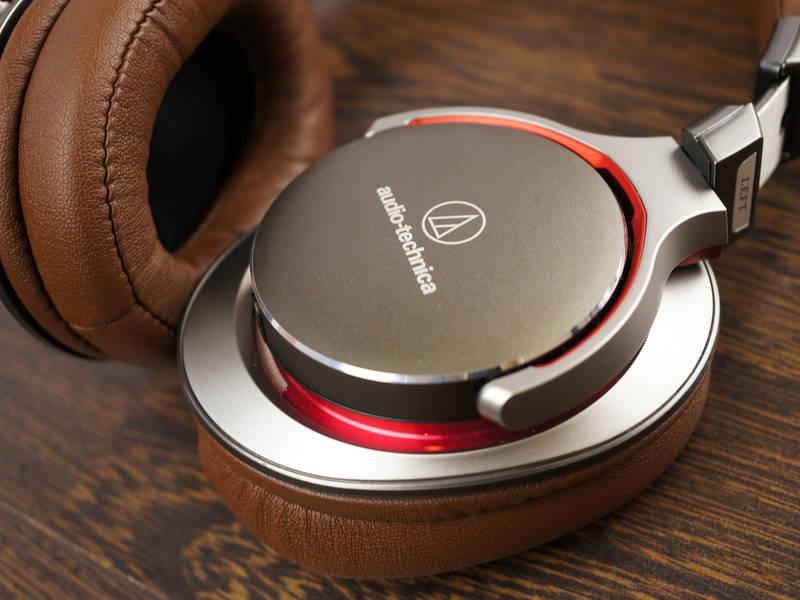 Sluchátka Audio-technica ATH-MSR7 hnědá