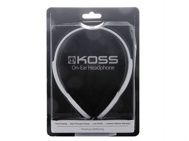 Sluchátka Koss KPH8 bílá