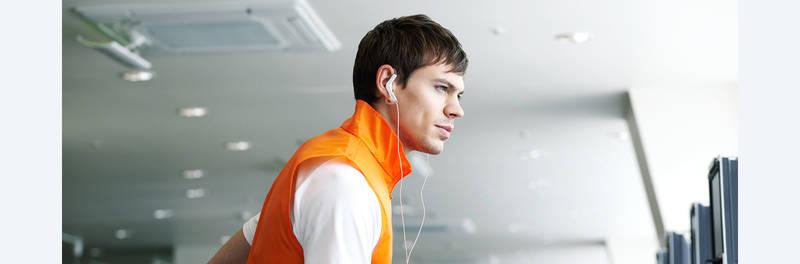 Sluchátka Sony MDR-AS210 černá