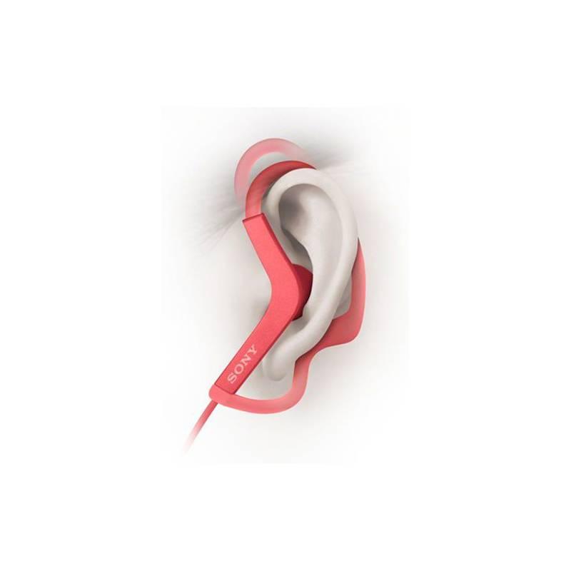 Sluchátka Sony MDR-AS210 růžová