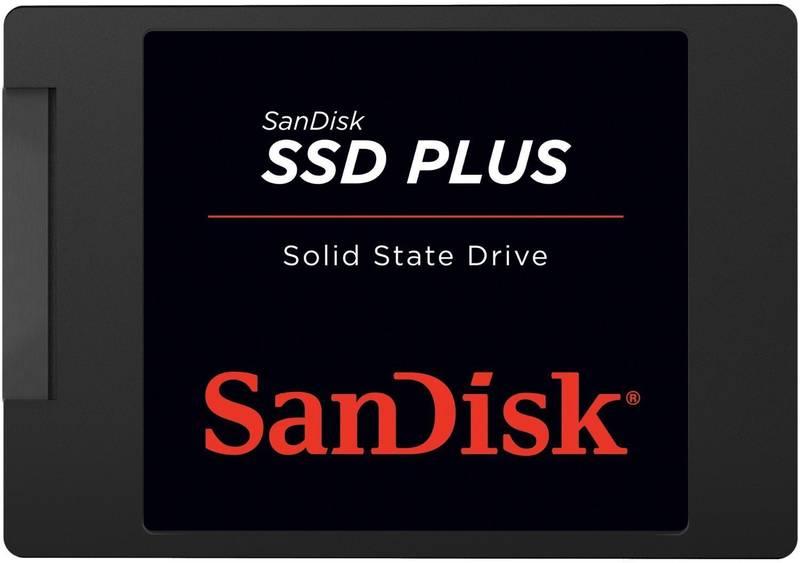 SSD Sandisk Plus 480GB černý