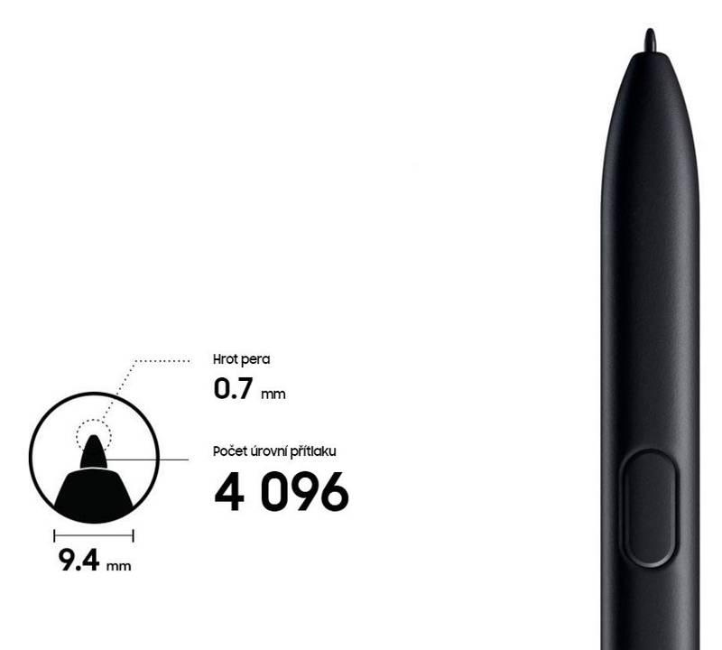Stylus Samsung S-Pen pro Tab S3 černý, Stylus, Samsung, S-Pen, pro, Tab, S3, černý
