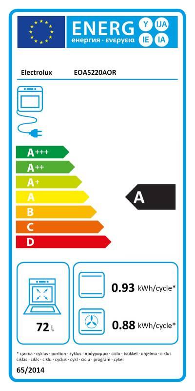 Trouba Electrolux EOA5220AOR černá