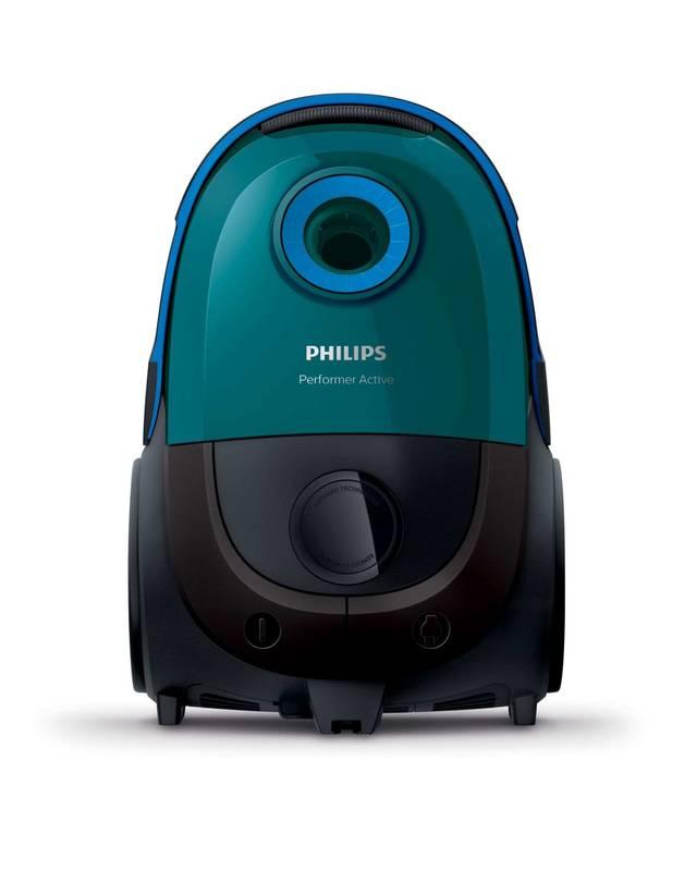 Vysavač podlahový Philips Performer Active FC8579 09 černý modrý