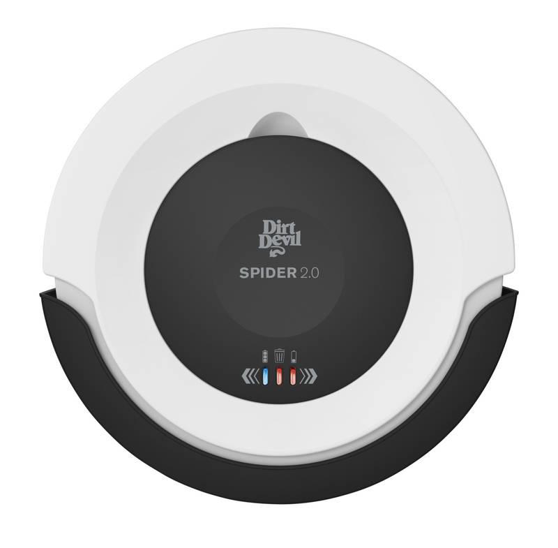 Vysavač robotický Dirt Devil Spider 2 Robot M612 černý bílý