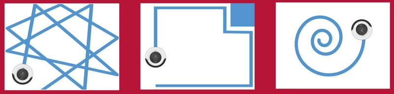 Vysavač robotický Dirt Devil Spider 2 Robot M612 černý bílý