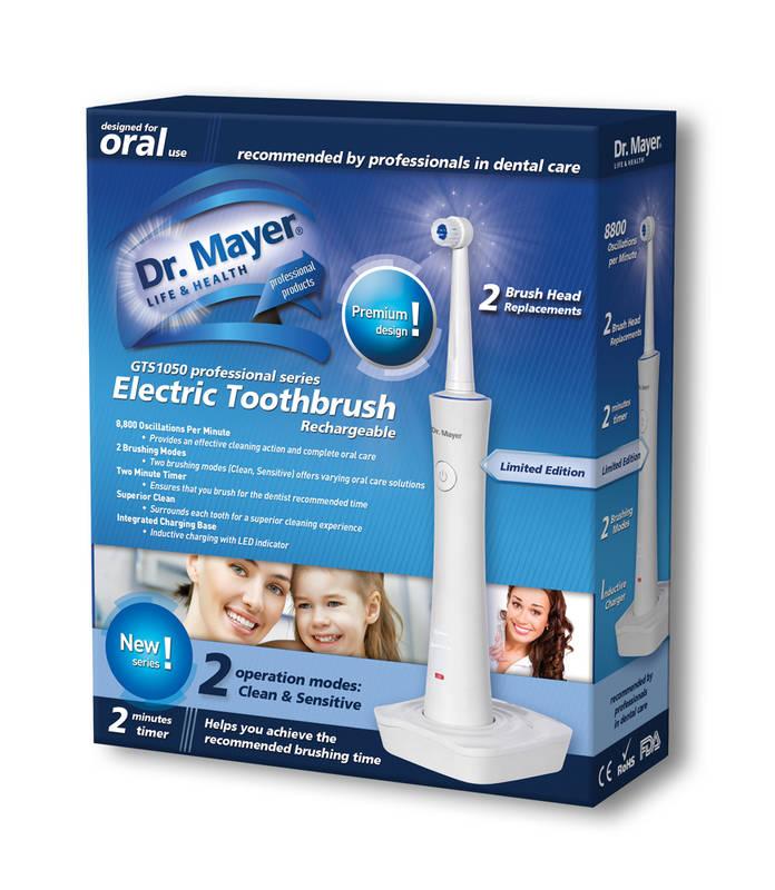 Zubní kartáček Dr. Mayer GTS1050 bílý