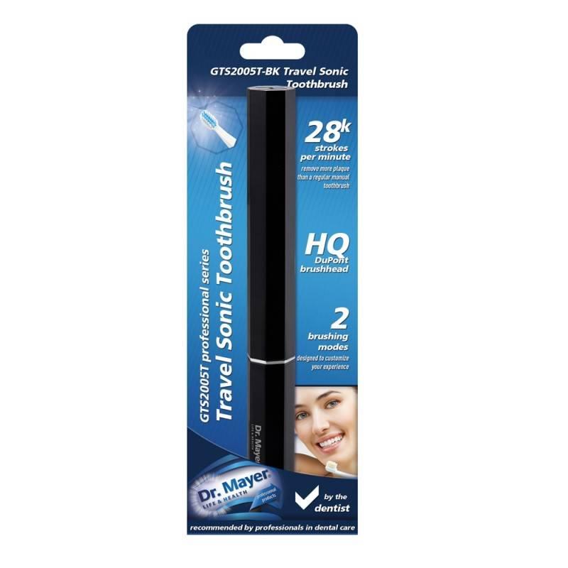 Zubní kartáček Dr. Mayer GTS2005T-BK černý