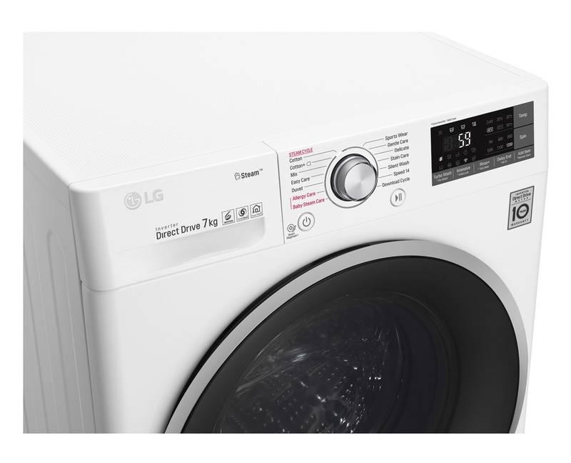 Automatická pračka LG F72J7HY1W bílá