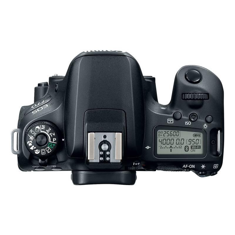 Digitální fotoaparát Canon EOS 77D 18-55 IS STM černý