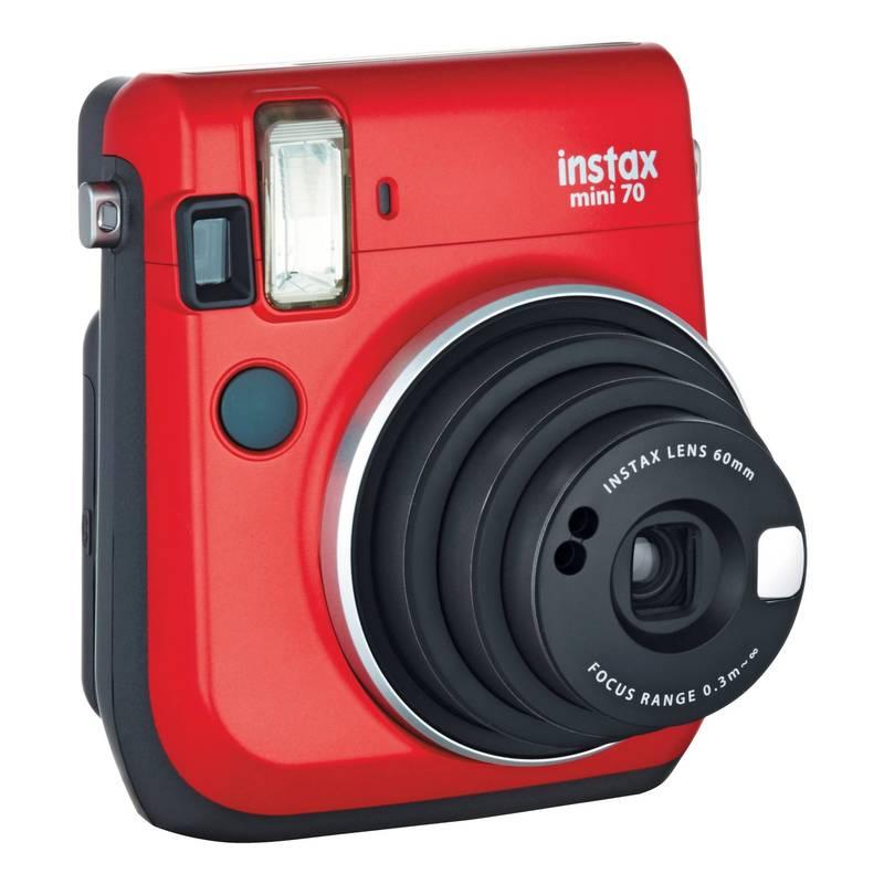 Digitální fotoaparát Fujifilm Instax mini 70 červený, Digitální, fotoaparát, Fujifilm, Instax, mini, 70, červený