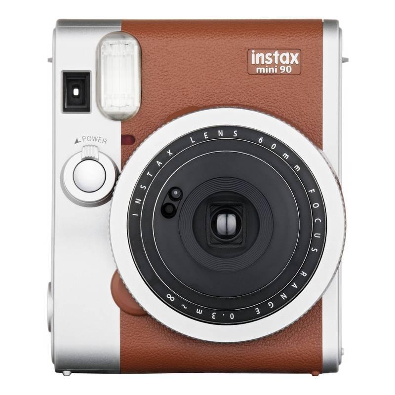 Digitální fotoaparát Fujifilm Instax mini 90 hnědý, Digitální, fotoaparát, Fujifilm, Instax, mini, 90, hnědý