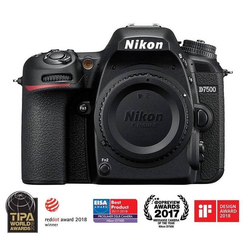 Digitální fotoaparát Nikon D7500 tělo černý, Digitální, fotoaparát, Nikon, D7500, tělo, černý