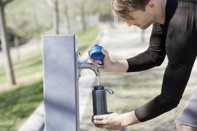 Filtrační láhev Brita Fill & Go Active 0,6 l modrá