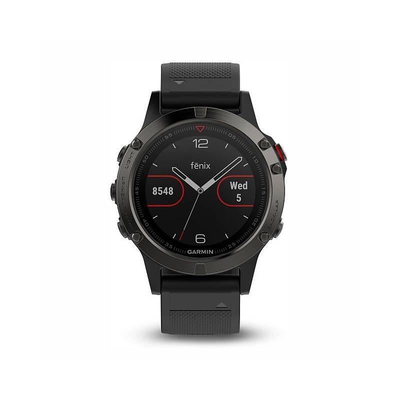 GPS hodinky Garmin Fenix 5 černé šedé, GPS, hodinky, Garmin, Fenix, 5, černé, šedé