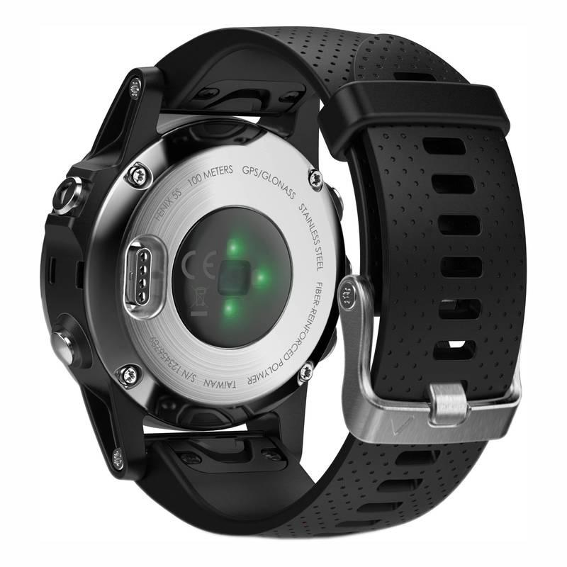 GPS hodinky Garmin Fenix 5S černé stříbrné