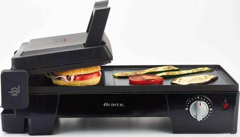 Gril Ariete ART 1916 černý nerez