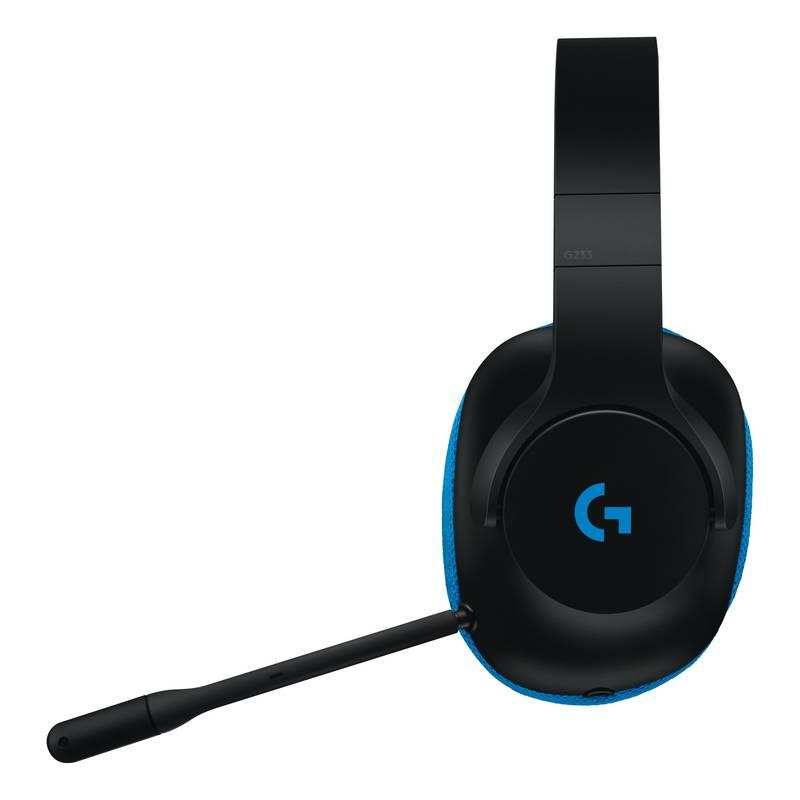 Headset Logitech Gaming G233 Prodigy černý modrý