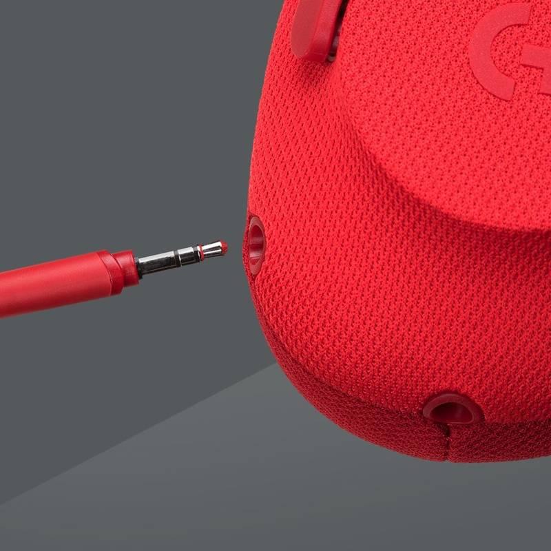 Headset Logitech Gaming G433 7.1 Surround červený