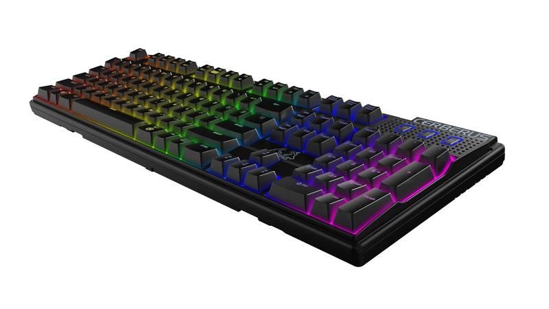 Klávesnice Asus Cerberus Mech RGB RED, CZ černá
