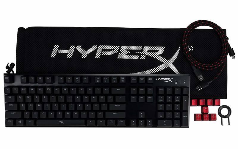 Klávesnice HyperX Alloy FPS Mechanical, MX Brown, US černá