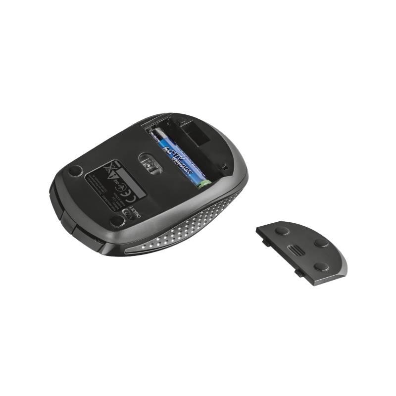 Klávesnice s myší Trust XIMO, CZ SK černá