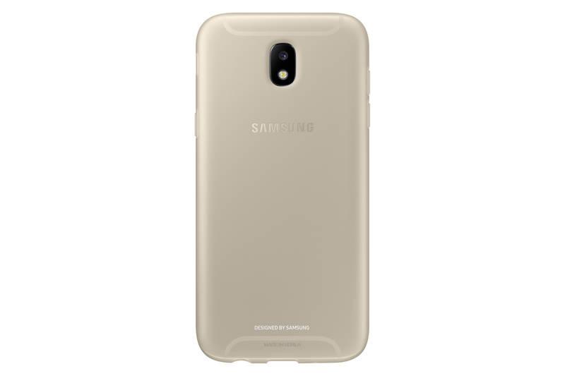 Kryt na mobil Samsung Jelly Cover pro J5 2017 zlatý