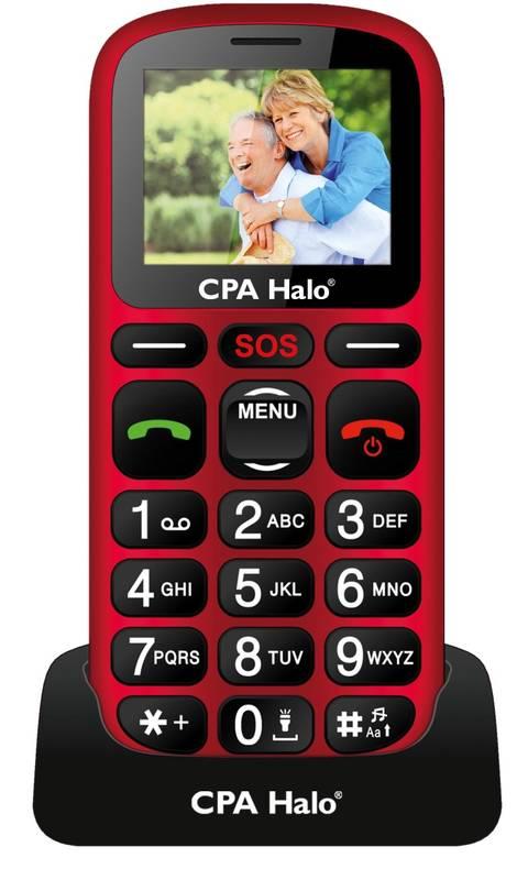 Mobilní telefon CPA Halo 16 červený
