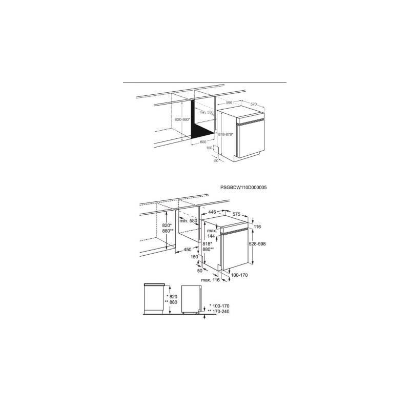 Myčka nádobí AEG Mastery FEE53600ZM