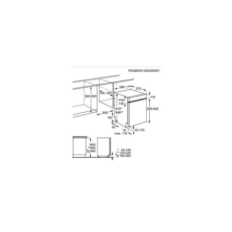Myčka nádobí AEG Mastery FEE62800PM