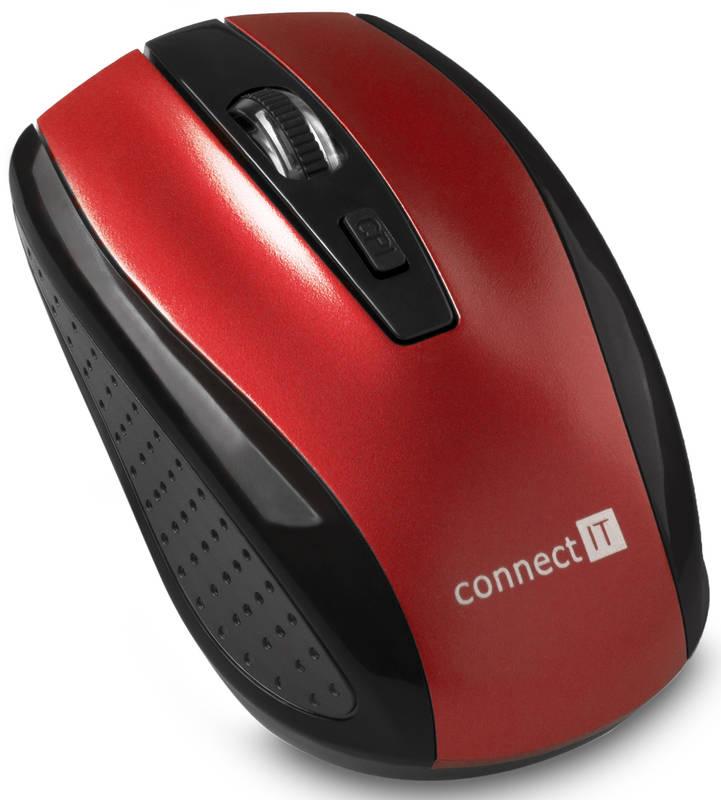 Myš Connect IT CI-1224 červená