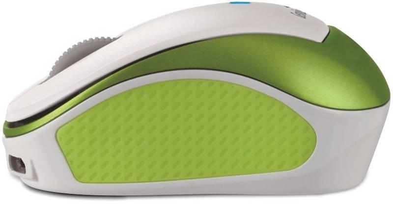 Myš Genius Micro Traveler 9000R V3 bílá zelená