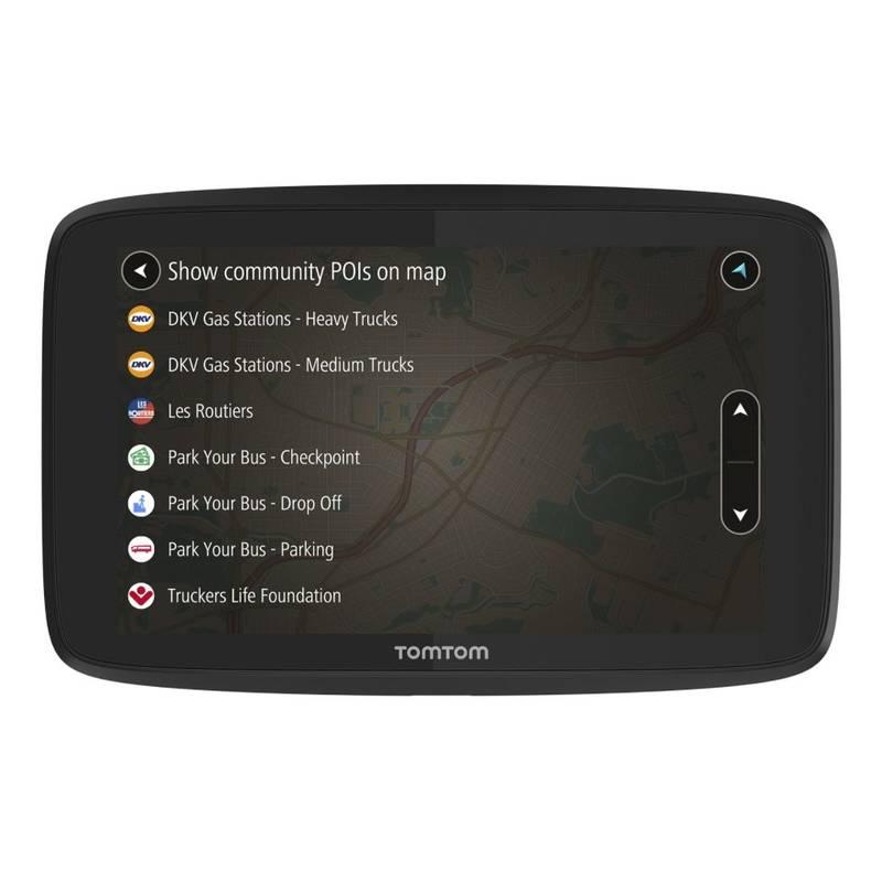 Navigační systém GPS Tomtom GO Professional 520 EU, Lifetime černá