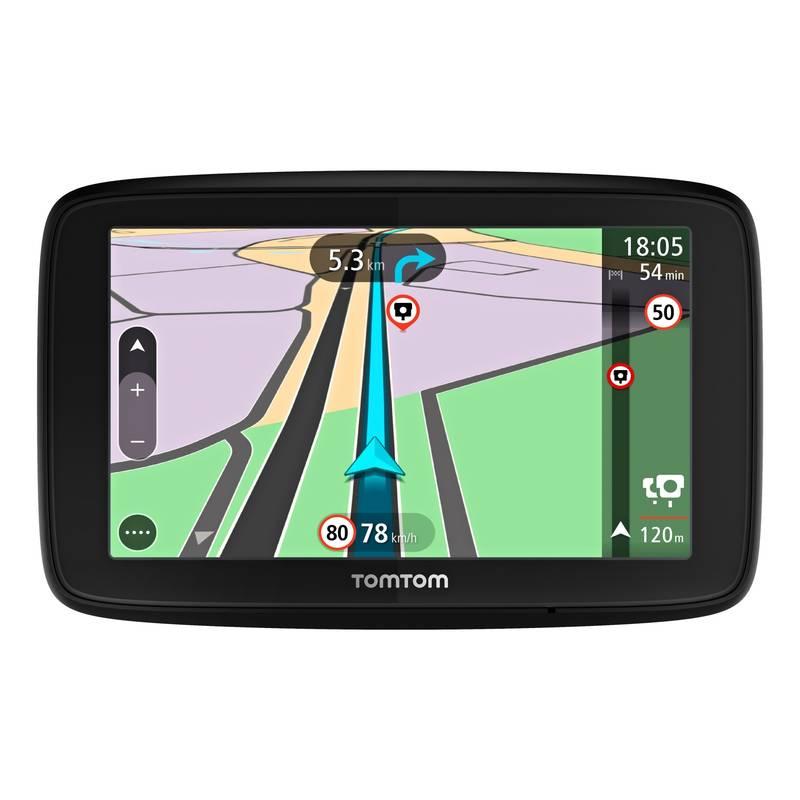 Navigační systém GPS Tomtom VIA 53 Europe LIFETIME mapy černá