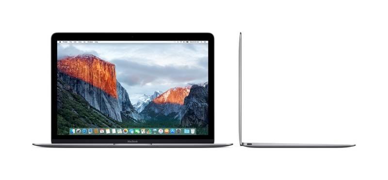Notebook Apple Macbook 12'' 256 GB SK verze - space gray, Notebook, Apple, Macbook, 12'', 256, GB, SK, verze, space, gray