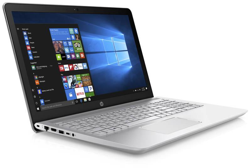 Notebook HP Pavilion 15-cc004nc stříbrný