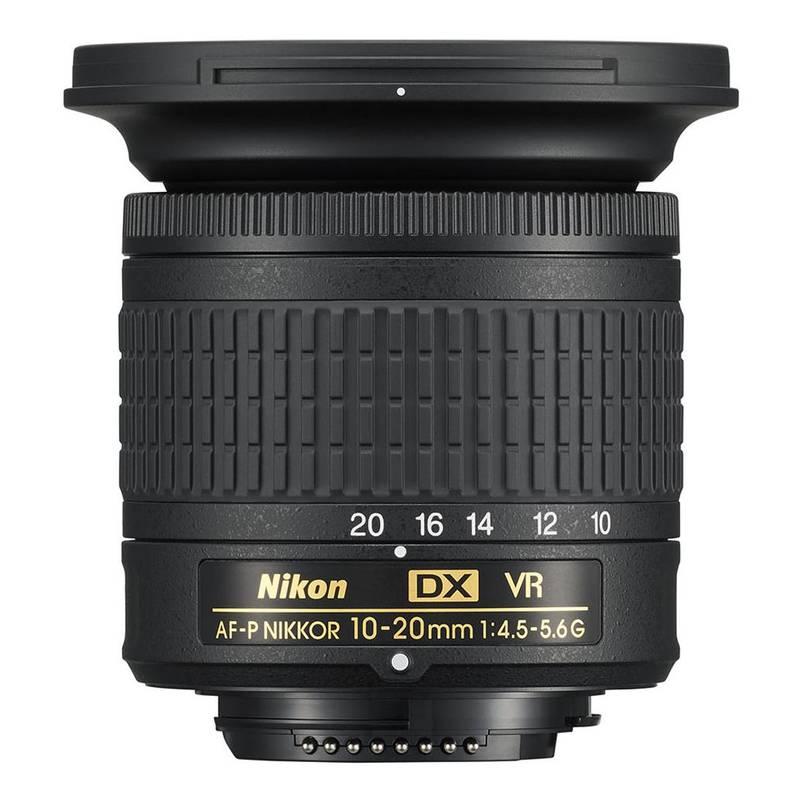 Objektiv Nikon NIKKOR 10-20 mm f 4.5-5.6G VR AF-P DX černý, Objektiv, Nikon, NIKKOR, 10-20, mm, f, 4.5-5.6G, VR, AF-P, DX, černý