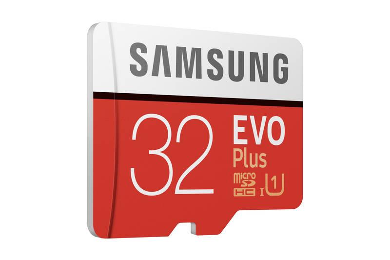 Paměťová karta Samsung Micro SDHC EVO 32GB UHS-I U1 adapter