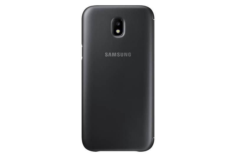 Pouzdro na mobil flipové Samsung Wallet Cover pro J5 2017 černé
