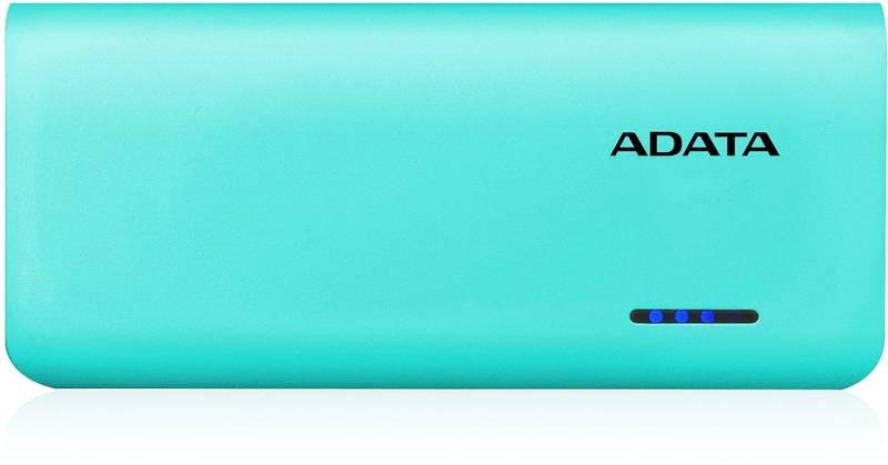 Powerbank ADATA PT100 10000mAh modrá růžová