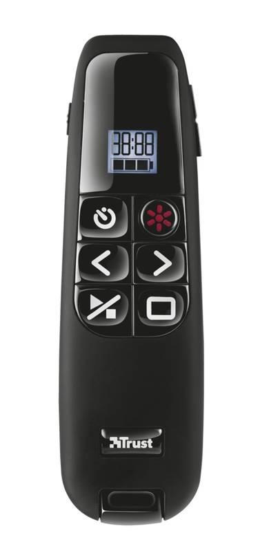 Prezentér Trust Elcee Wireless Laser černý